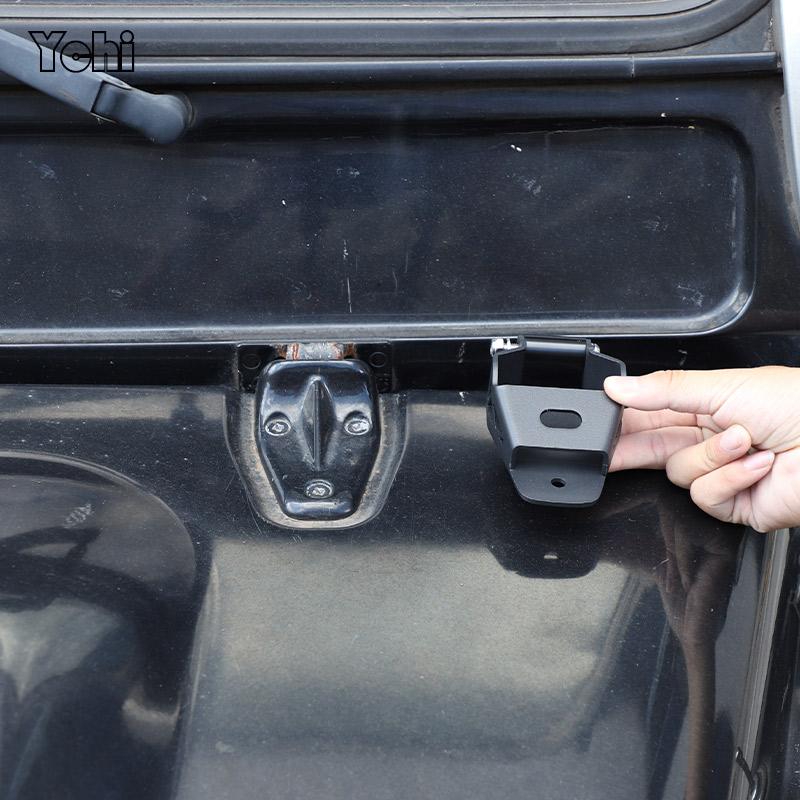 Car Led Light Bar Steel Bracket Light Holder Light Mounting Bracket Carbon Steel For Land Rover Defender 2004-2018 Accessories