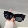 Cat Eye Sunglasses Women Fashion Vintage Candy Color Rim Decor Shades Trendy Outdoor Brand Design Gradient Sun Glasses