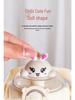 Large Cartoon Children's Straw Water Bottle - High-Capacity, Stylish Plastic Cup for Students
