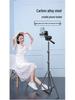 2025 Pro Live Streaming Stand: Dual Phone Tripod with Fill Light for Streamers & Vloggers