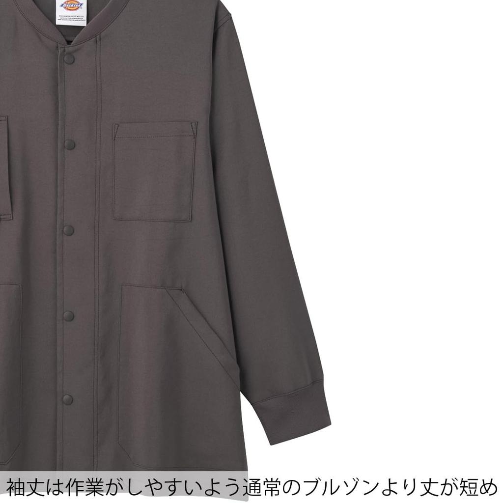 Dickies 9006SC Unisex Blouson Jacket, Dark Gray, Size LL