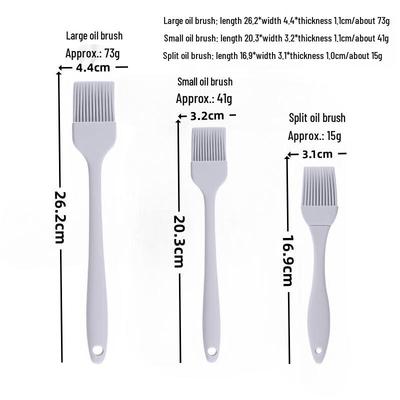 Changbaosen Silicone BBQ & Baking Brush Set