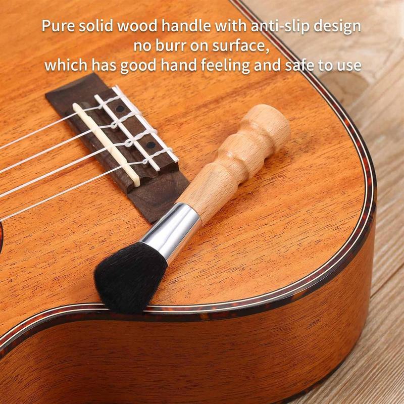 Instrument Dust Brush Instrument Dust Removal Brush Soft Bristles Detailing Care Duster Cleaning Tool With Wooden Handle For China Mainland
