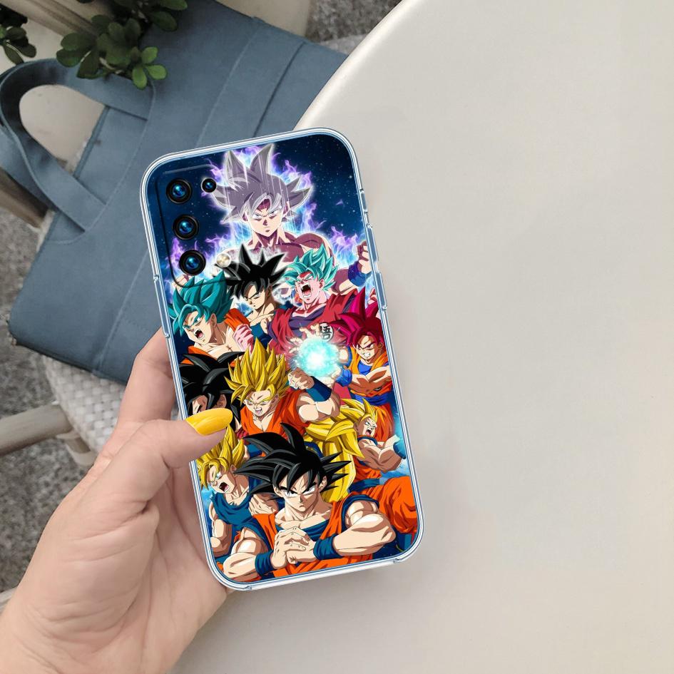 PP26 Dragon Ball Transparent Phone Case for Motorola Moto G40 G04 G05 One Ace Action  Fusion + Plus Hyper Macro Vision Zoom