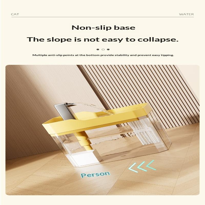 Automatic Pet Dog Cat Water Dispenser Fountain Pet Dog Cat Water Loop Mute Pump Smart Pet Bowl 1.5L