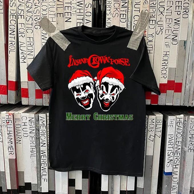 

New Insane Clown Posse Merry Christmas Christmas Gift Unisex S-5XL Shirt AL134 Unisex T-Shirt Graphic Tee XXXXL