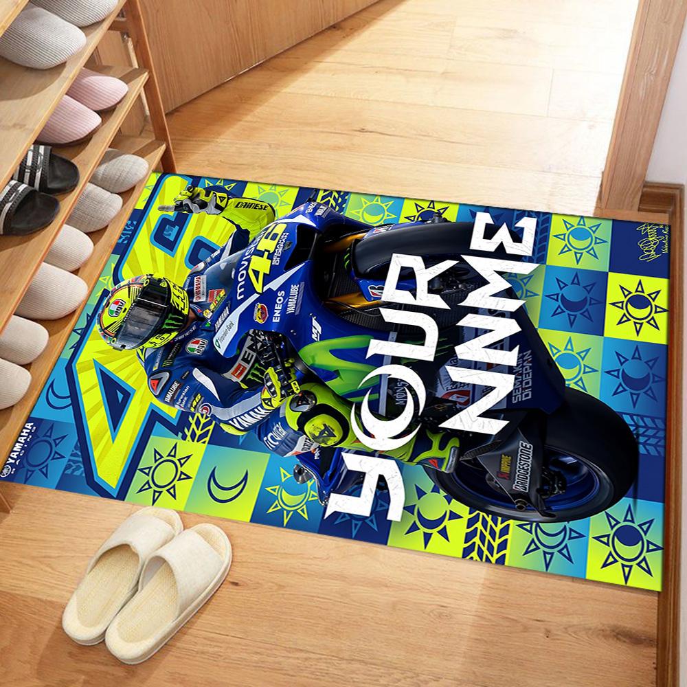 Jorge Lorenzo Customizable Name Area Rug Suitable For Hallway Dormitory Entryway Living Rooms Antislip Rug Anime Office Decor Best For Christmas