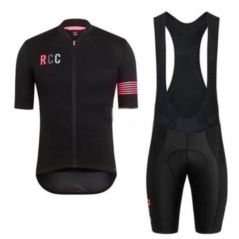Pink RCC Cycling Jersey Set Short Sleeve for Men Bike Sportswear Sets Summer Maillot Ciclismo Hombre Bicycle Clothing 2026