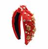 2025 Christmas Gingerbread Rhinestone Headband: High-Quality European & American Style Hair Accessory
