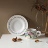 Creative flower ceramic coffee cup and saucer combination set high-value mug latte art afternoon flower tea cup
