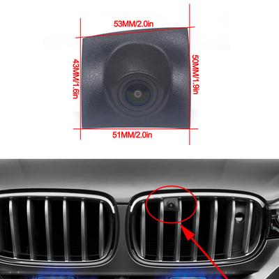 Night Vision Car Front Camera For BMW X5 F15 2015 2016 HD Waterproof CCD High Quality Driving Safety Distance 170° Wide-angle