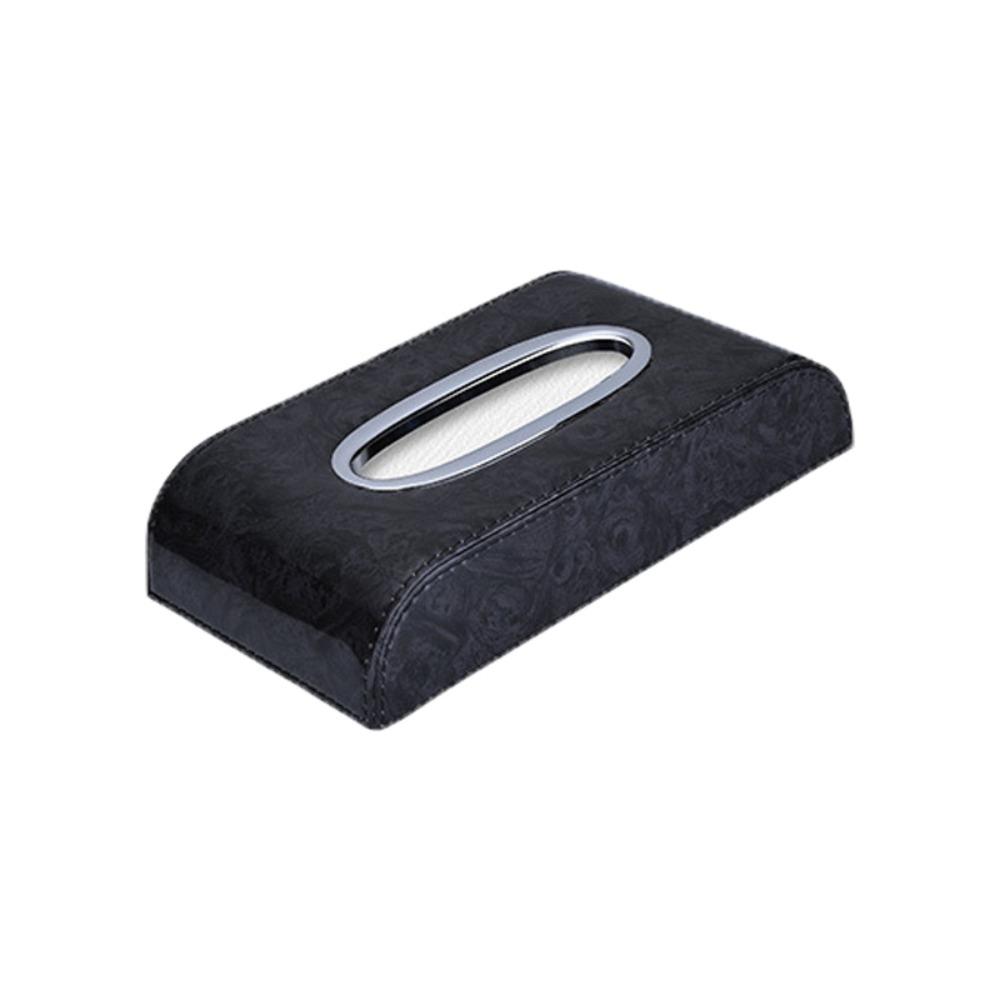 Glossy Wood Grain Car Center Armrest Box High-end Style Car Console Tissue Box  Car Center Console чёрный