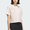 adidas Originals sports casual short-sleeve T-shirt for women, pink