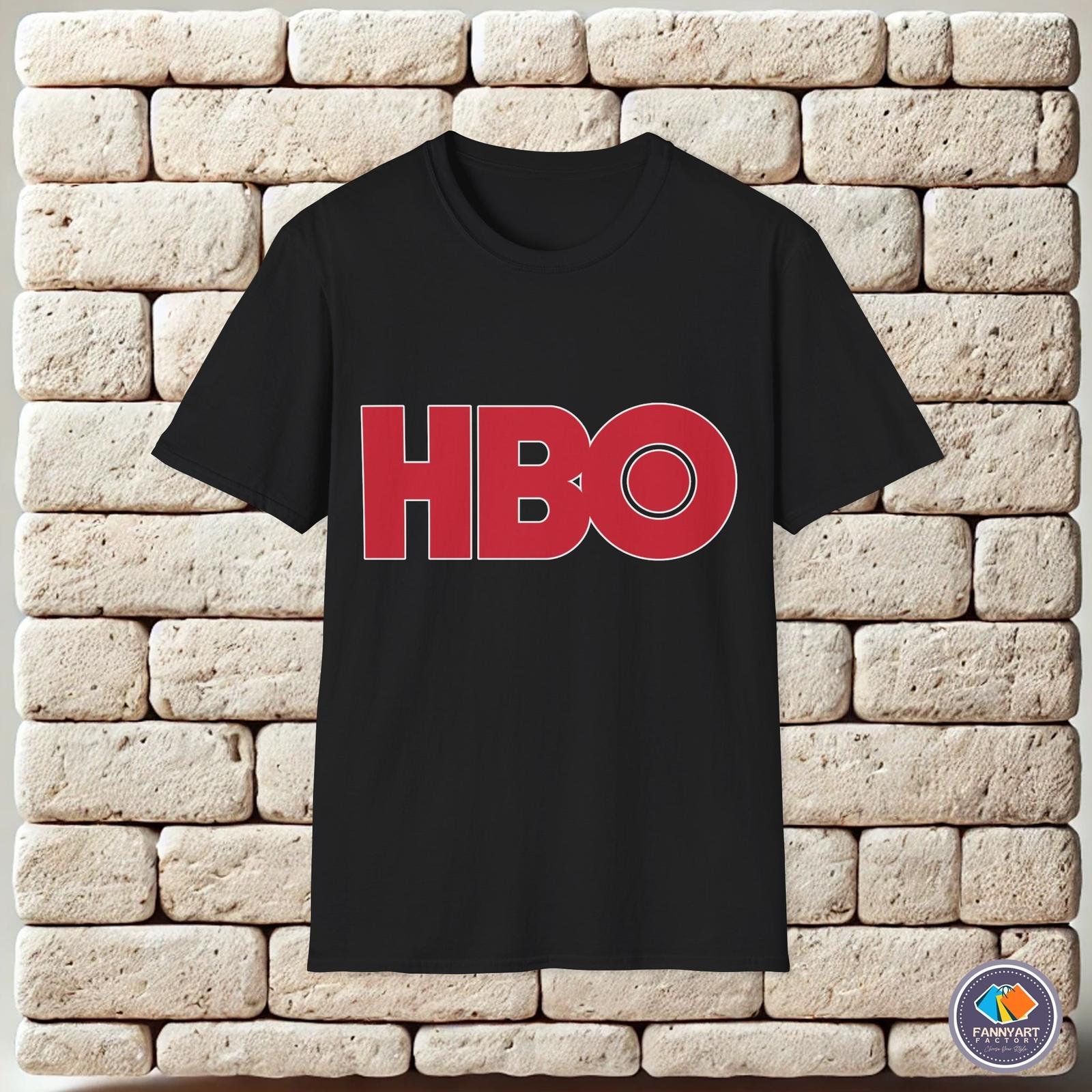 Унисекс Футболка с Логотипом HBO XXXL