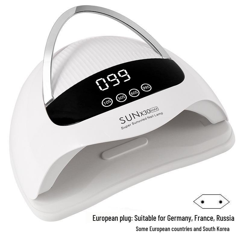 360W High Power Nail Lamp with 90 Dual Light LEDs for Gel Polish Curing - Fast Drying, Perfect for Nail Salons.