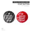 Car Carbon Fiber Sticker for One-button Start of Subaru WRX Forester Outback Car Ignition Switch  Interior Accessories