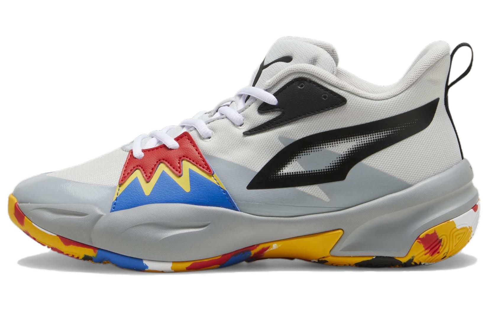 PUMA Genetics Glacial Grey Multi Color 309691-02 46