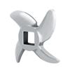 Meat Grinder Blade 4 Stainless Steel Blades Square Hole Meat Grinder Knife Home Kitchen Mincer Parts Accessories