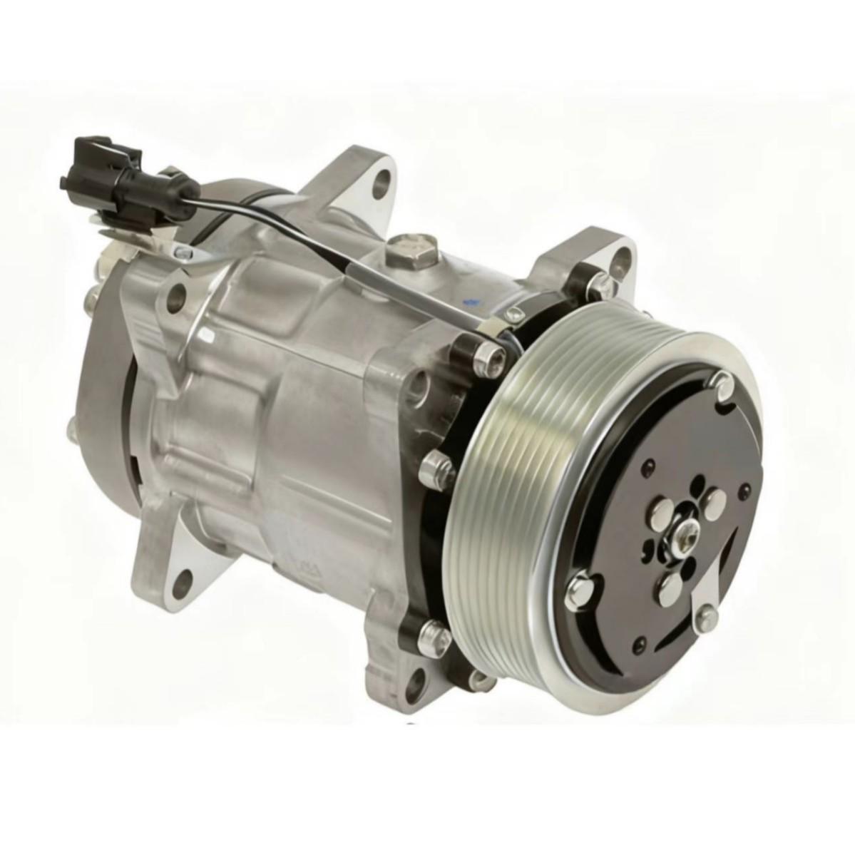 7H15 Compressor Compatible with SANDEN 4753/4753-AFT Iron