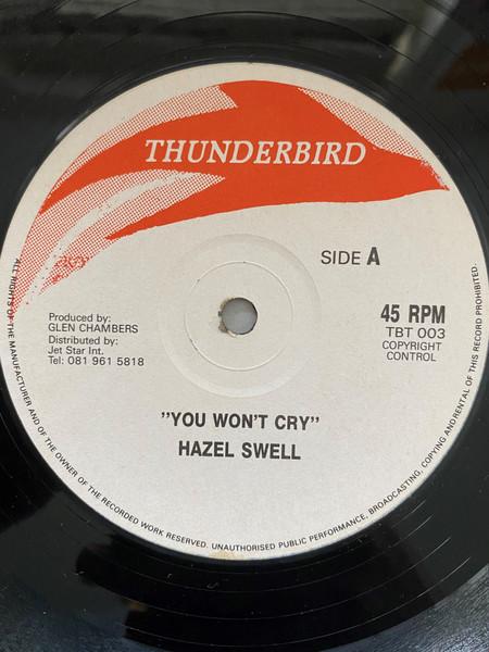 

12inch Record HAZEL SEWELL / DEADLY HEADLEY BEN - You Won t Cry TBT003 Thunderbird UK Reggae, Ska & Dub Used