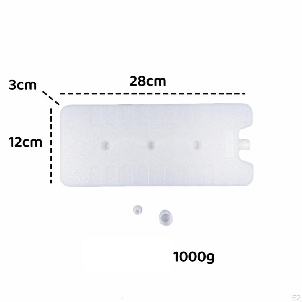 Cooling Ice Pack, Block That Simply Stays Frozen, Freezer Block, Bag for Home, Family,