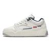 Anta C37 Series Simple Comfortable Slip Resistant Durable Low Top Skate Shoes Women Skate Shoes White Blue 922448081-3