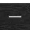 Coffee Table Black Oak Look 55 x 55 x 45 cm Engineered Wood