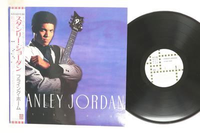 LP Record STANLEY JORDAN  Flying Home RJ285026 EMI MANHATTAN 1988 Japan Obi Jazz Used
