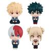 Anime Nendoroid Bakugou Katsuki Midoriya Izuku ładna figurka Todoroki So Toga Himiko model dzieci cole samochód