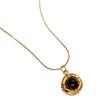Retro European and American Tiger Eye Necklace: Women's Clavicle Chain with Light Luxury and Trendy Sweater Style
