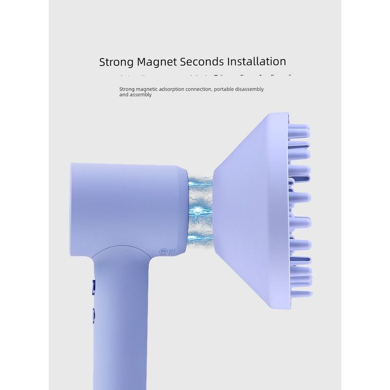 Suitable for Laifen Hair Dryer Mini Magnetic Diffuser Nozzle for Curling, Volumizing, and Drying