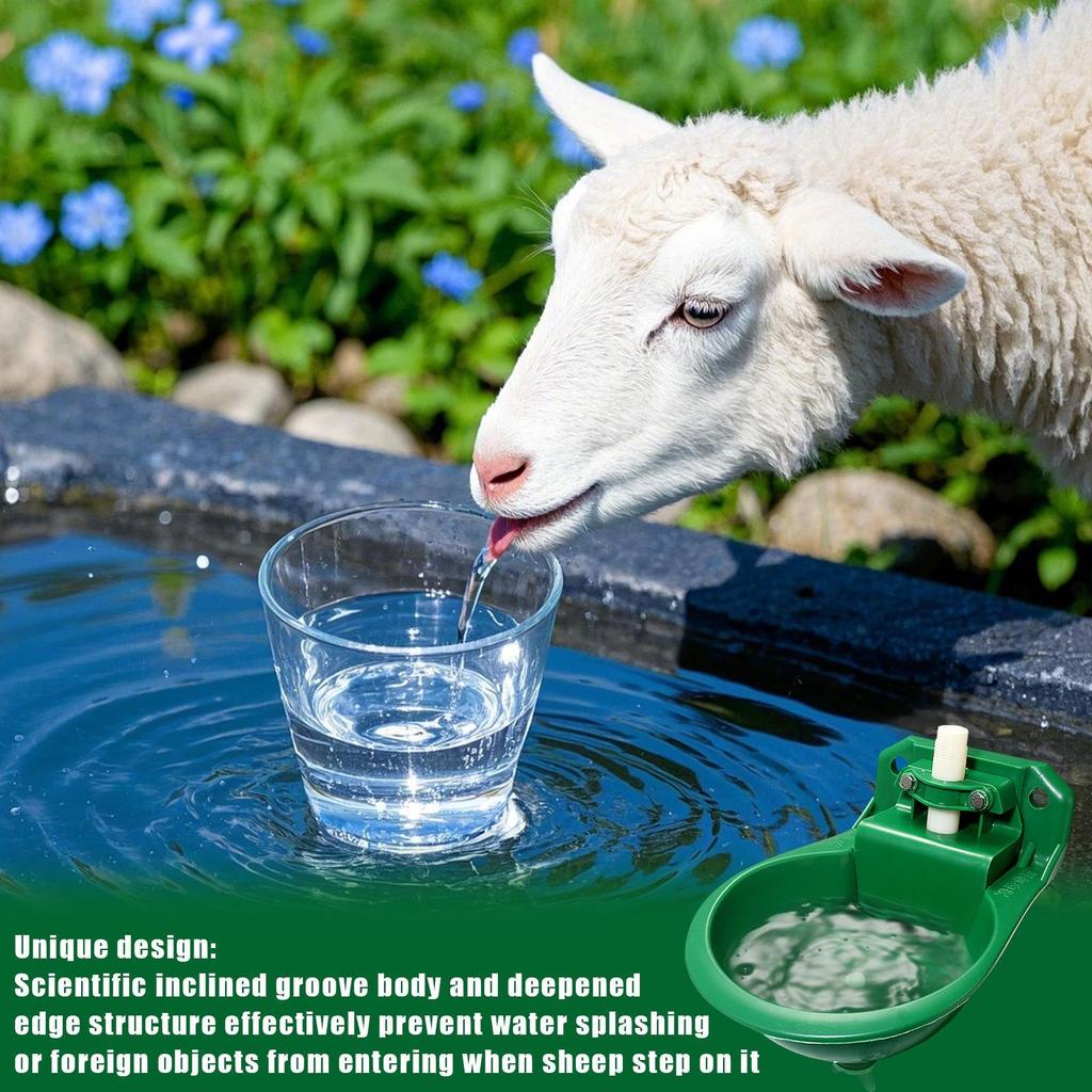 Goat Waterer Livestock Waterer For Sheep Dog Piglet Calf Horse Farm Water Troughs For Livestock Automatic Water Bowl