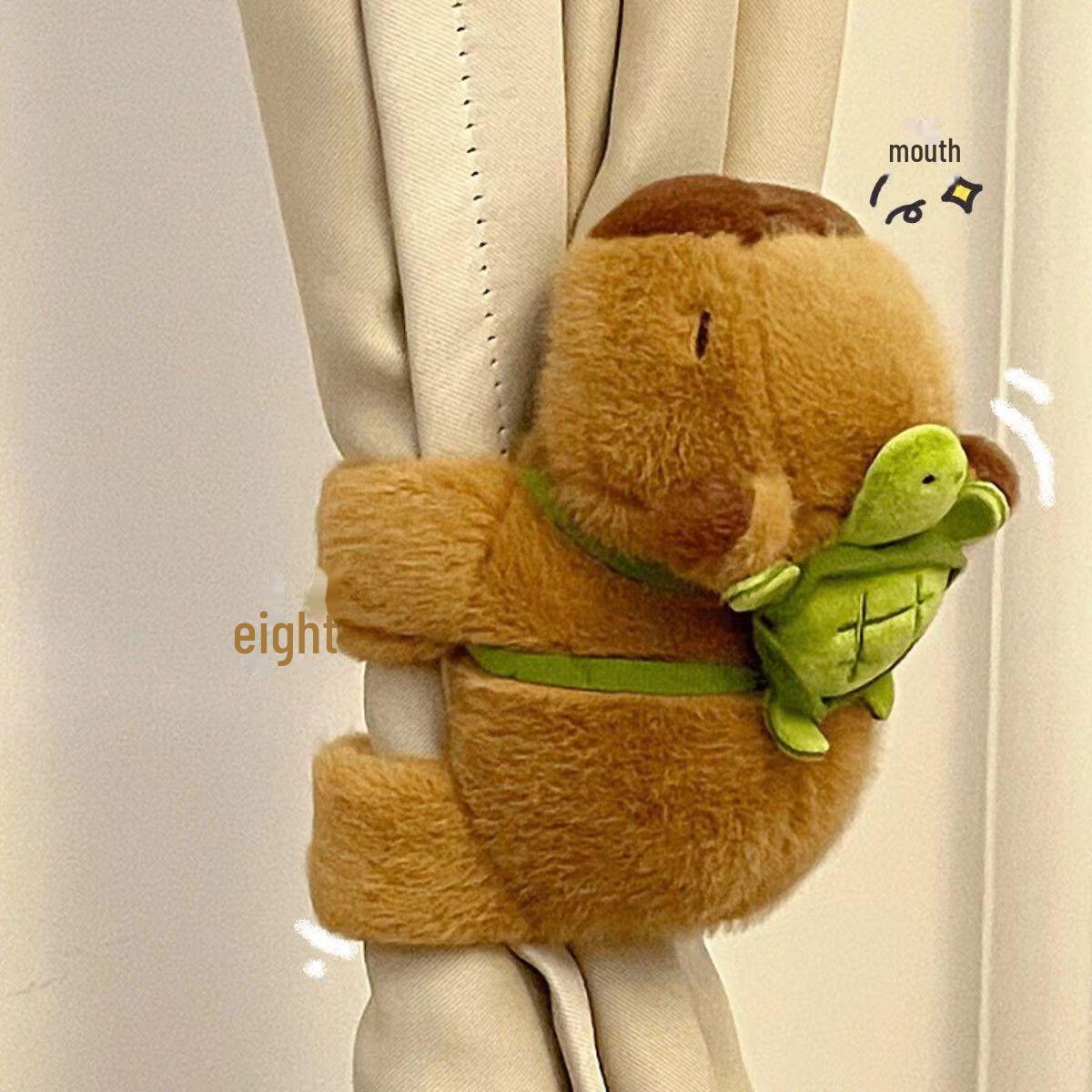 

Мягкая игрушка капибара - милая тряпичная кукла для девочек, идеальный подарок на день рождения 23 cm