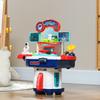 Toy Workbench with 21 Pieces with Space Theme with Sounds and Lights, in PP and GPPS, 45.5x24x52.5 cm