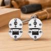 2pcs Silver Cabinet Door Hinge Hidden Folding Table Hinge Small Flap Door Hinge  Furniture