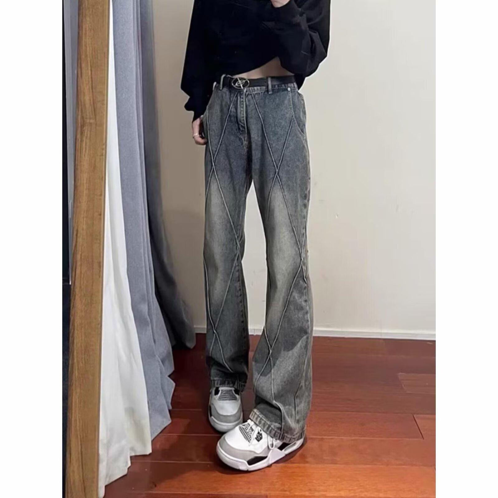 

JYL Men s Flare Jeans Teen Plus-Size Fleece Lined Casual Warm Denim Pants L безодня