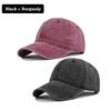 Men Women Baseball Cap Casual Unisex Baseball Cap Vintage Washed Cotton Fits Breathable Adjustable Solid Hip-Hop Dad Hat