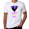 Hungry Wolf TShirt Gym Wear Breathable Short Sleeve Tee