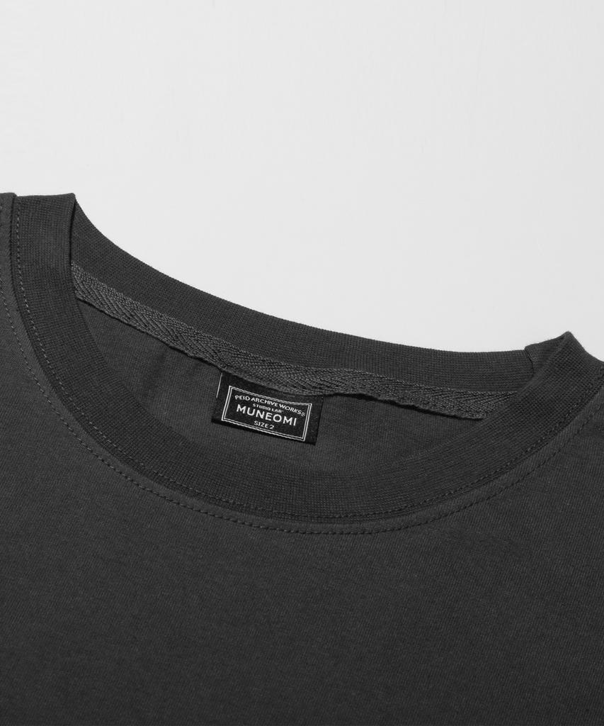 Peideu Pd Half Daisy Short Sleeve T-Shirt Charcoal