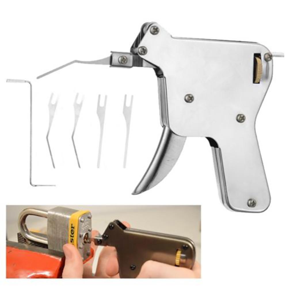 Strong Lock Padlock Repair Tools Kit With Strong Jump Head and Tension Wrench