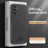 Leather Car Magnetic Case for Samsung Galaxy A55 A15 A25 A35 A14 A24 A34 A54 A52 A52S A05S A13 A23 A51 A71 4G A53 A73 5G M55 M15