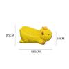 Capibala soap box drain rack bathroom household ceramic cute no water accumulation cartoon soap dish bathroom accessories
