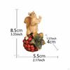 Garden Sculpture Squirrel Ornament Animal Model Novelty Statue Resin Figurine for Park