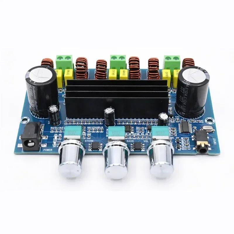 2*50W+100W Bluetooth 5.0 Dual TPA3116D2 Power Subwoofer Amplifier Board 2.1 Channel TPA3116 Audio Stereo Equalizer AUX Amp