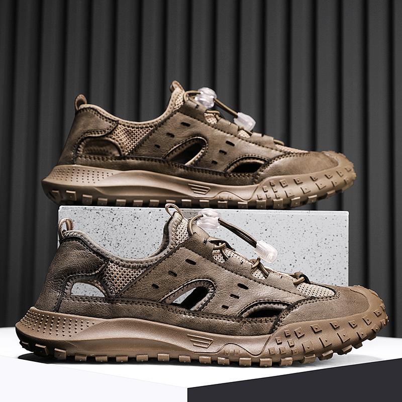Summer hiking shoes men's anti-skid outdoor Trekking Sneakers breathable camping Footwear Man Quick-dry Aqua Fishing Shoes