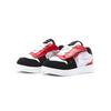 Nike Squash Type Low Top Skateboard Shoes Black White Red Infant And Toddler CJ4121-101