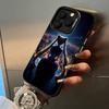 Sailor M-Moon-Usagi Tsukino For iPhone 17 16 15 14 13 12 11 Pro Max XS  17 Air Silicone Colored Silver Bumper Cover