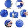 Oversized Moving Bags with Reinforced Handles Heavy Duty Storage Tote Moving Supplies for Packaging Camping