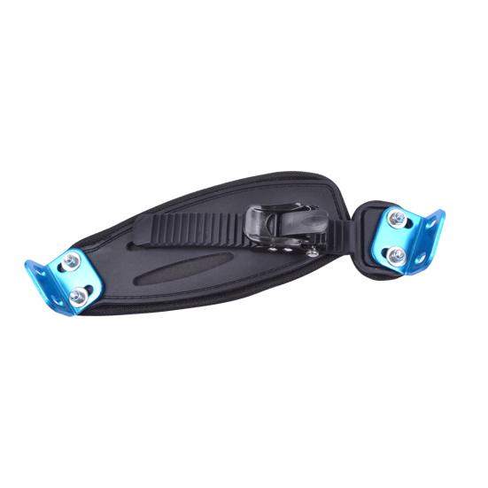 2ks držák na nohy nastavitelný horský černý univerzální skateboardový pásek pro sport