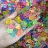 20/30 STuks Miniatuur Hars Nachtlampje Dieren DIY Cartoon Speelgoed Micro Landschap Ornament Gloeiende Kleine Wezens Educatieve Knutsel